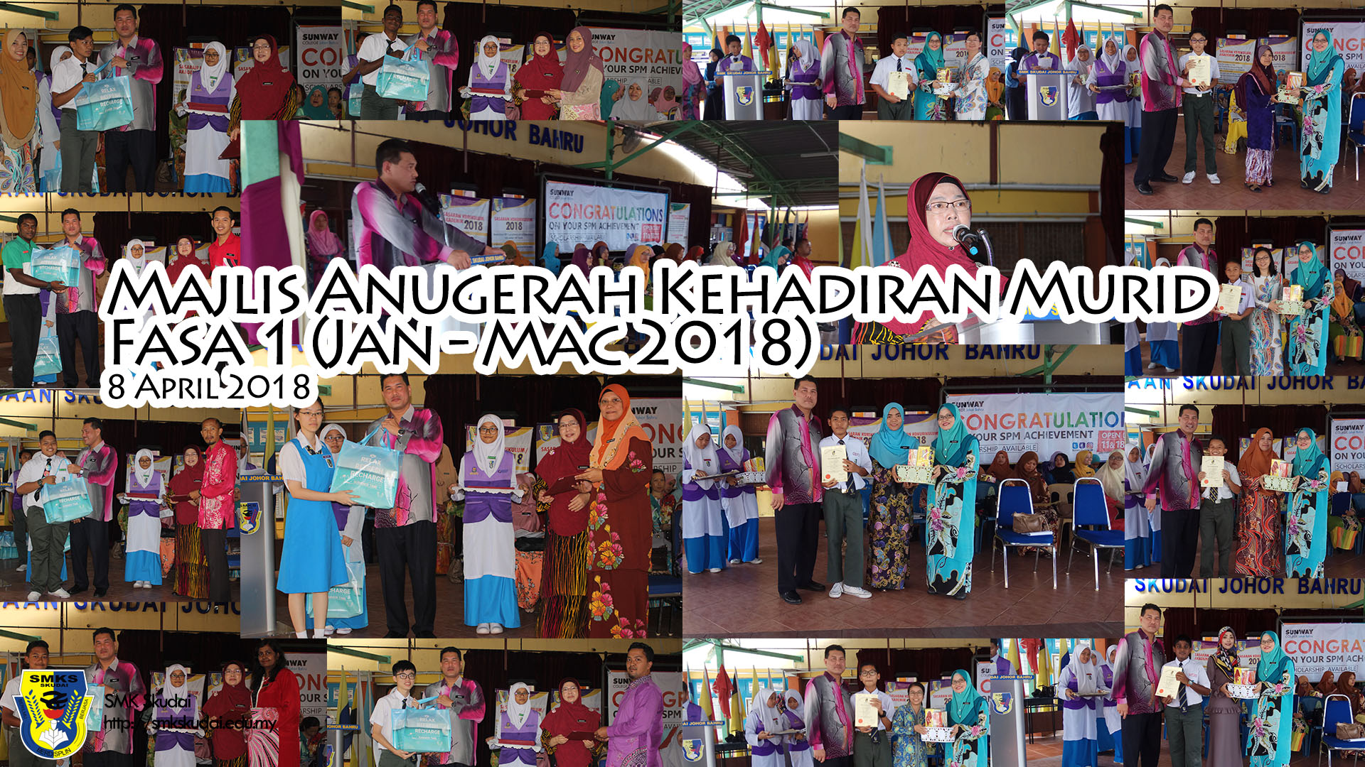 Read more about the article Majlis Anugerah Kehadiran Murid Fasa 1 (Januari – Mac 2018)