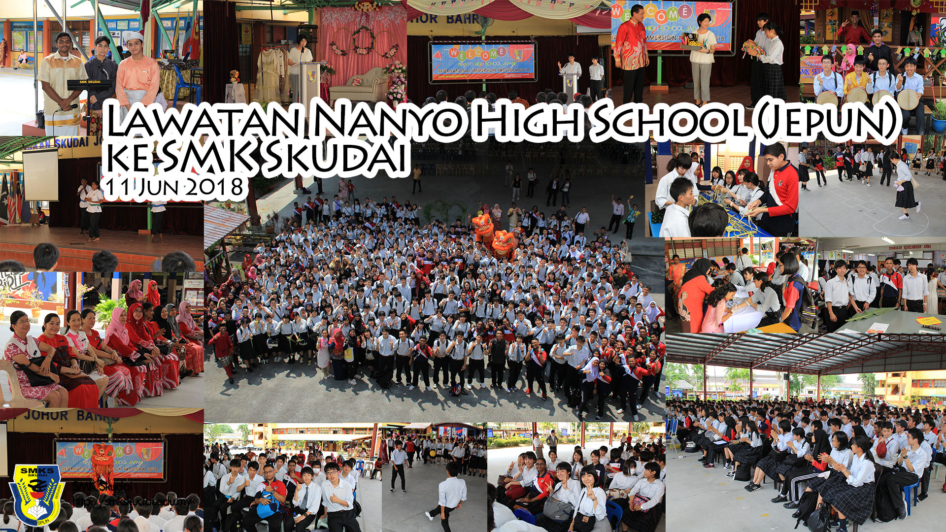 You are currently viewing Lawatan Nanyo High School (Jepun) ke SMK Skudai