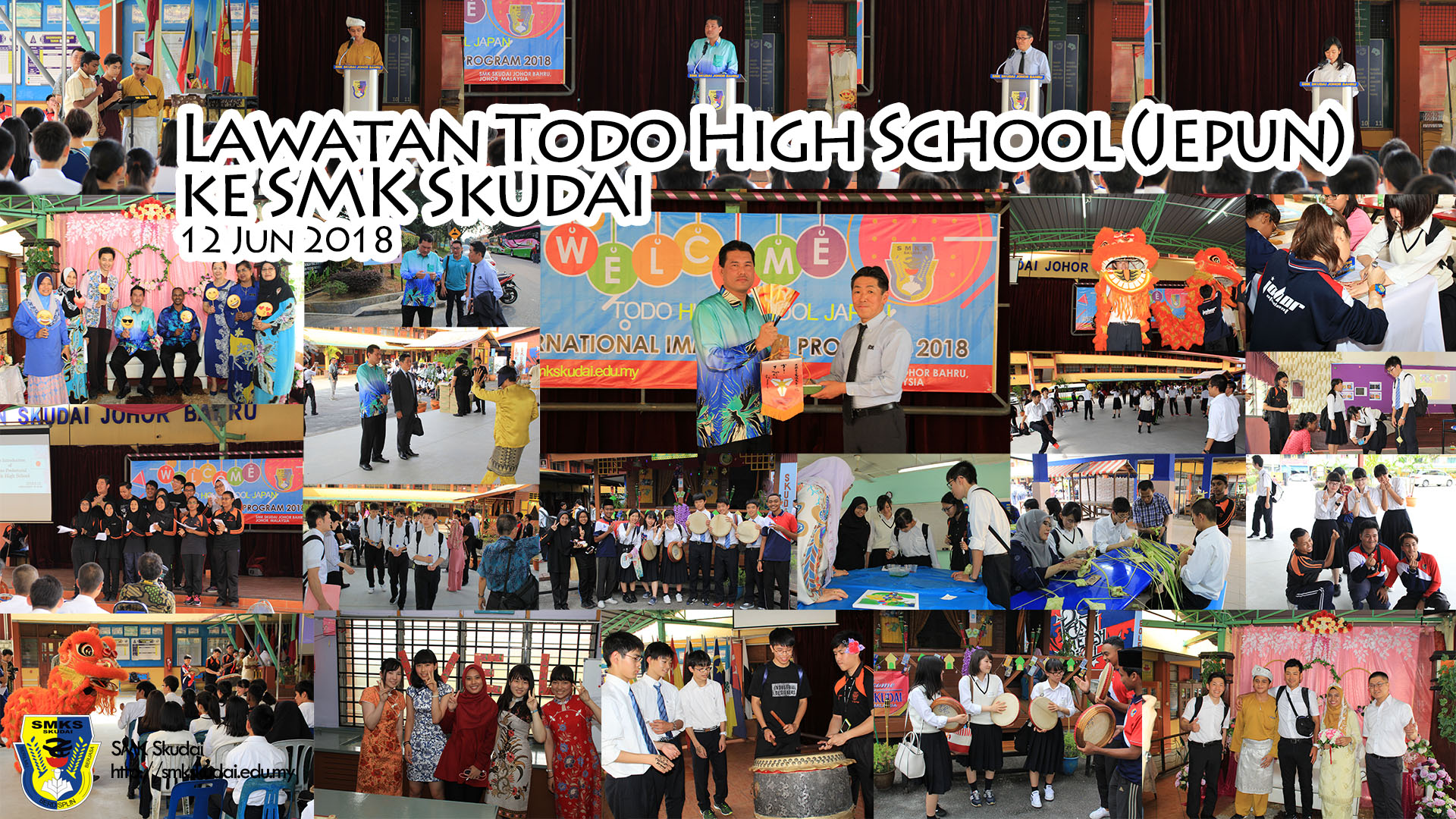 Read more about the article Lawatan Todo High School (Jepun) ke SMK Skudai