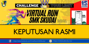 Read more about the article Keputusan Rasmi Kejohanan Virtual Run SMK Skudai 2021