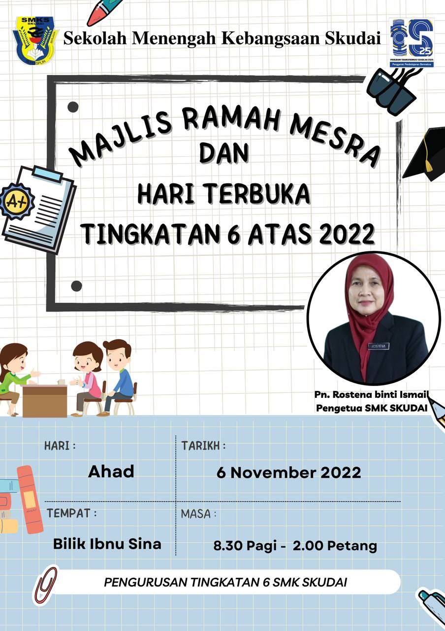 Read more about the article Majlis Ramah Mesra & Hari Terbuka Tingkatan 6 Atas 2022