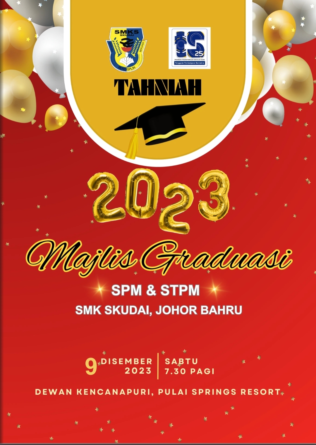 You are currently viewing Majlis Graduasi SPM & STPM 2023