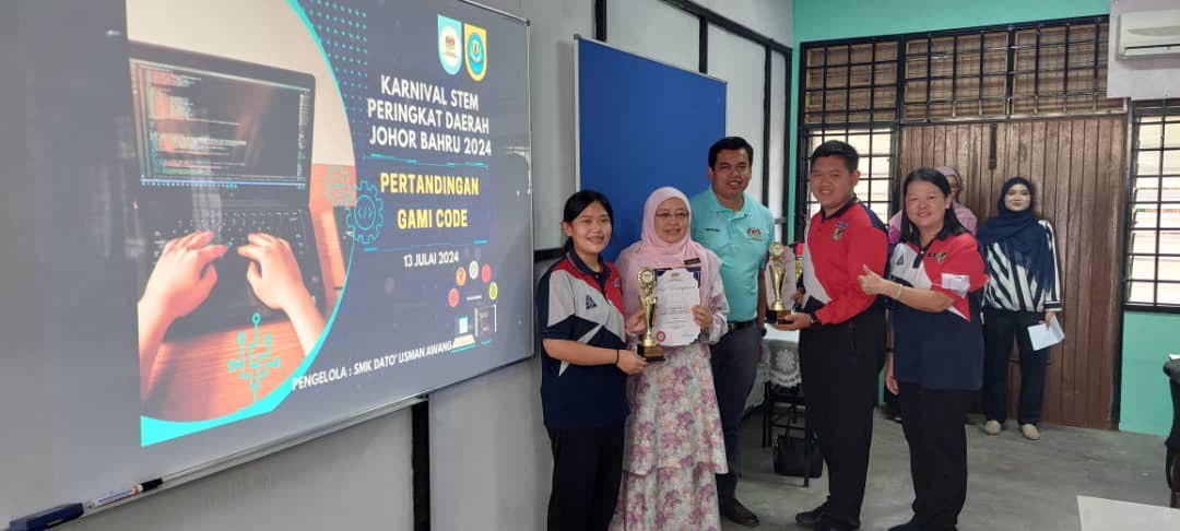 Read more about the article Pertandingan Gami Code Sempena Karnival STEM Peringkatan Daerah