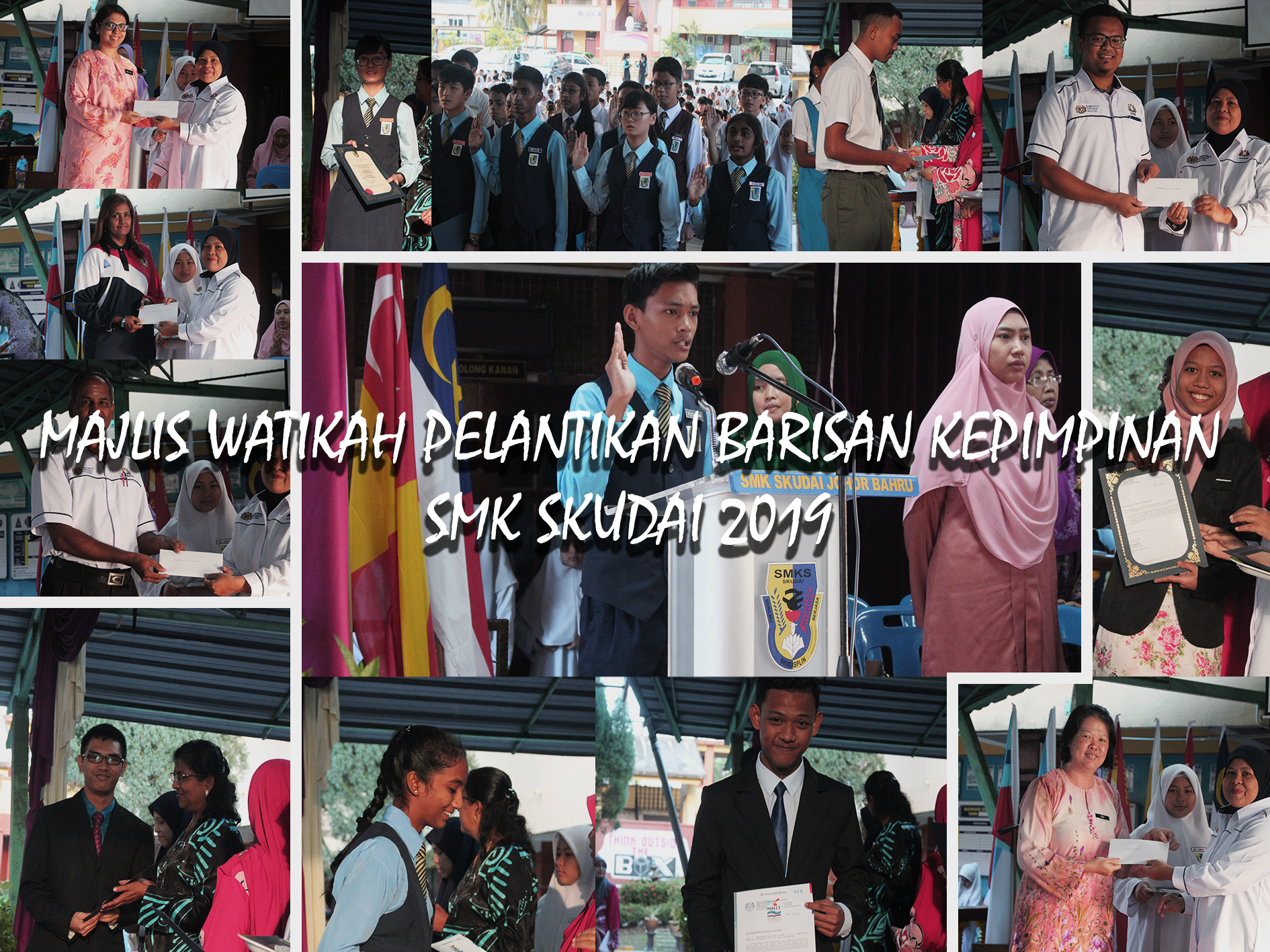 Read more about the article Majlis Penyerahan Watikah Perlantikan Barisan Kepimpinan Pelajar  SMK Skudai 2019