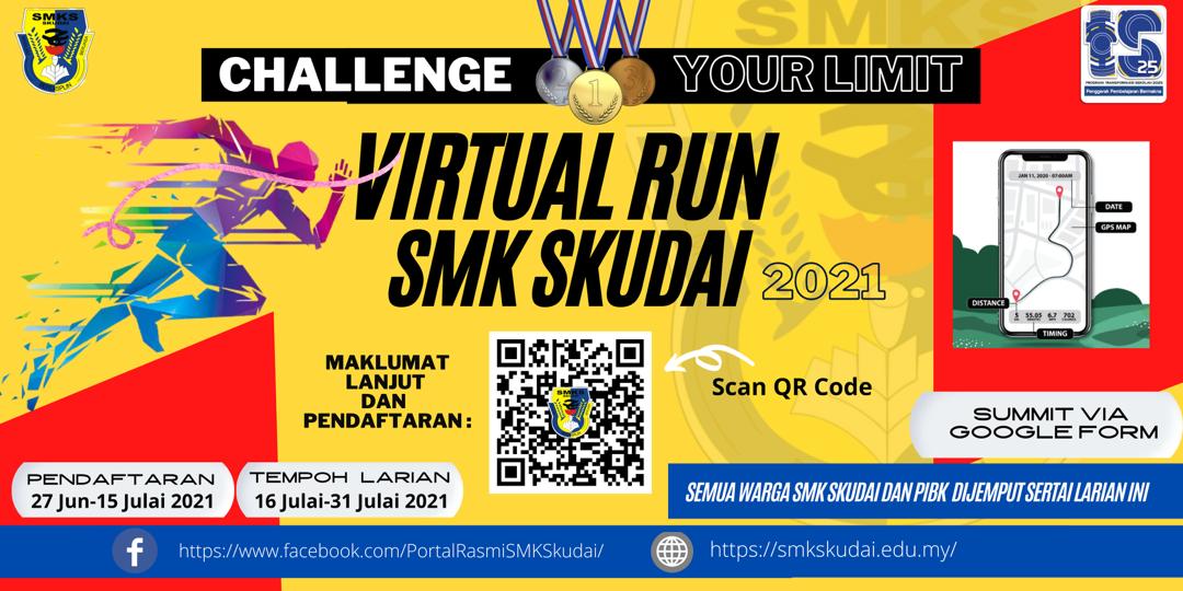 Read more about the article Kejohanan Virtual Run SMK Skudai 2021